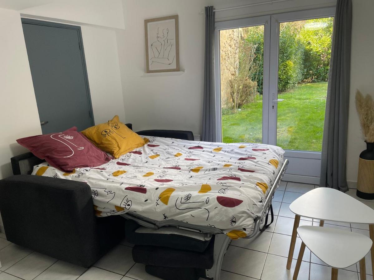 Le First Auversois Charmant Studio Avec Jardinet Auvers-sur-Oise Exterior foto